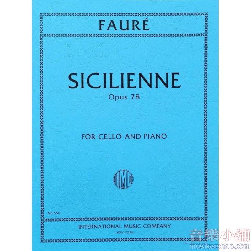 Siciliana Op. 78