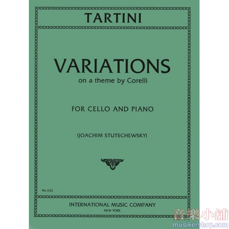 Giuseppe Tartini : Variations On A Theme By Corelli for Cellos and Piano