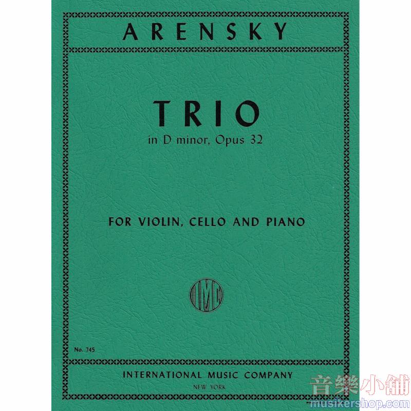 Trio Re Min. Op. 32