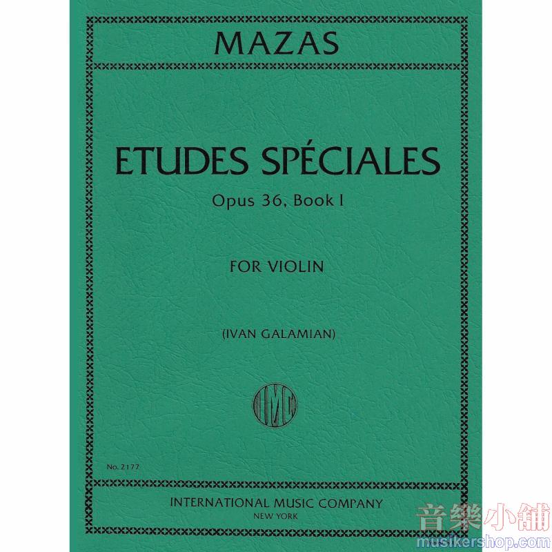 Études Spéciales, Opus 36, No. 1 GALAMIAN, Ivan