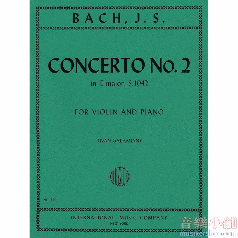 Concerto N. 2 Mi Bwv 1042 (Galamian)