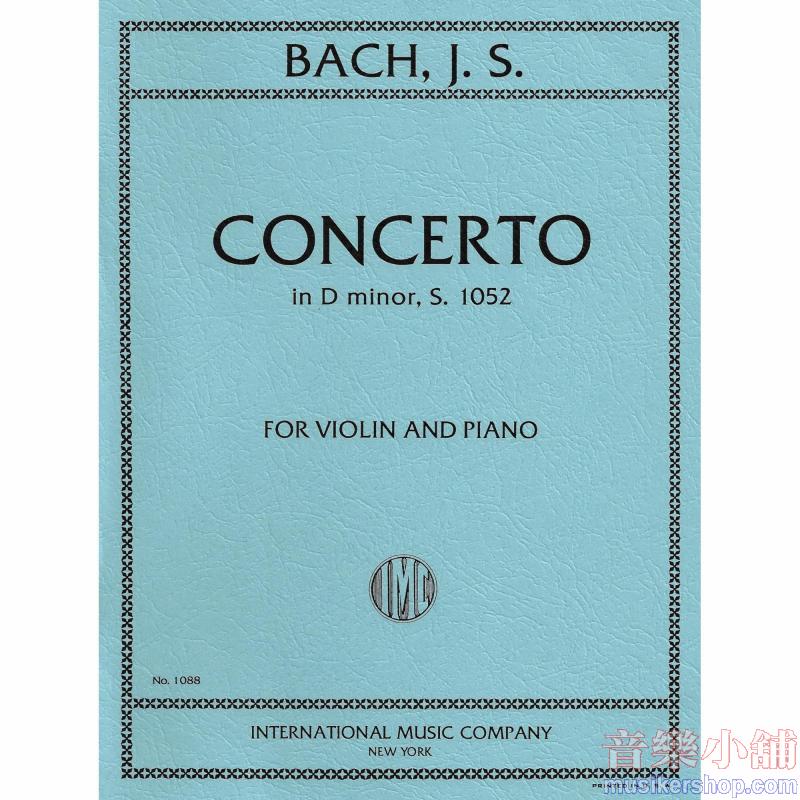 Concerto Re M. (Orig. Per Cemb Bwv 1052)