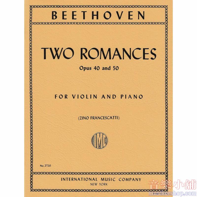 2 Romanze Op. 40 E 50 (Francescatti)