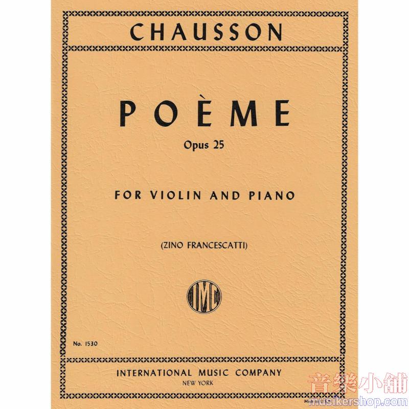 Poema Op. 25 (Francescatti)