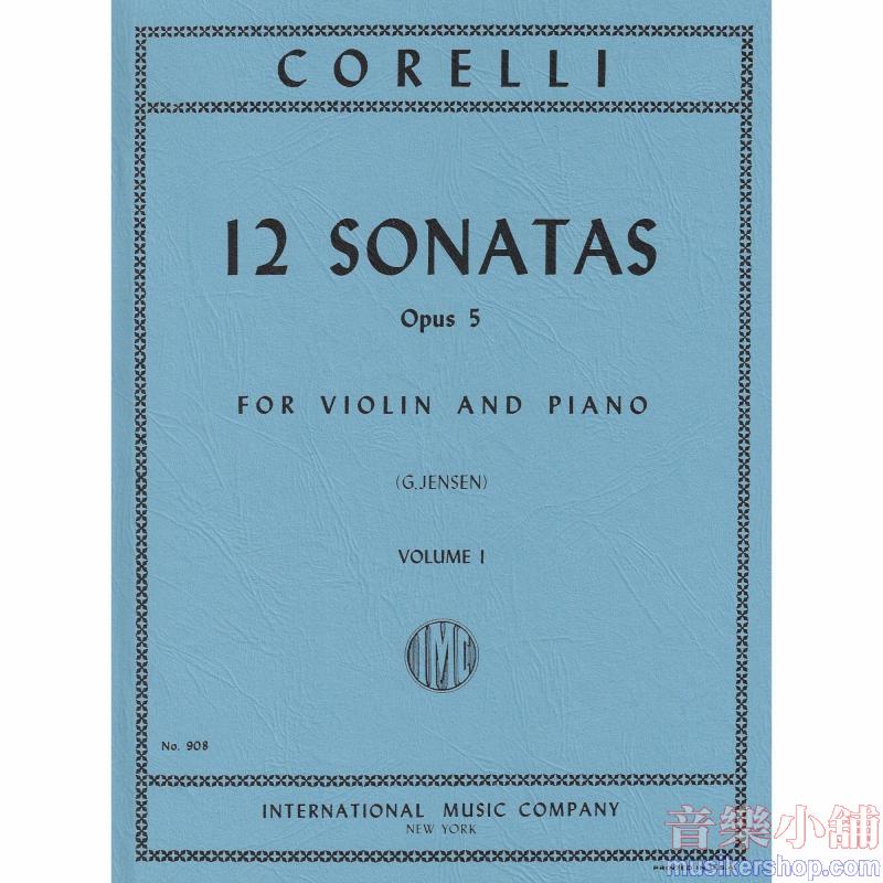 12 Sonate Op. 5 Vol. 1 (Jensen)