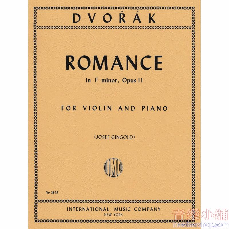 Romanza Fa M. Op. 11 (Gingold)