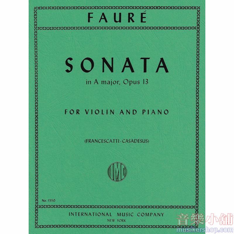 Sonata La Op. 13 (Francescatti/Casadesus)