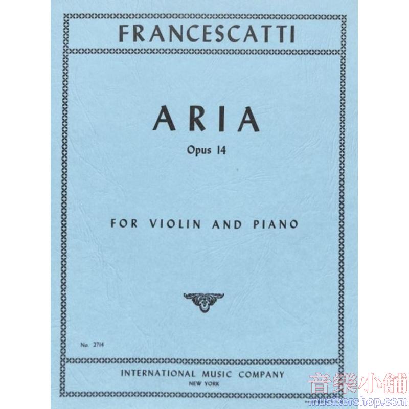 Aria Op. 14