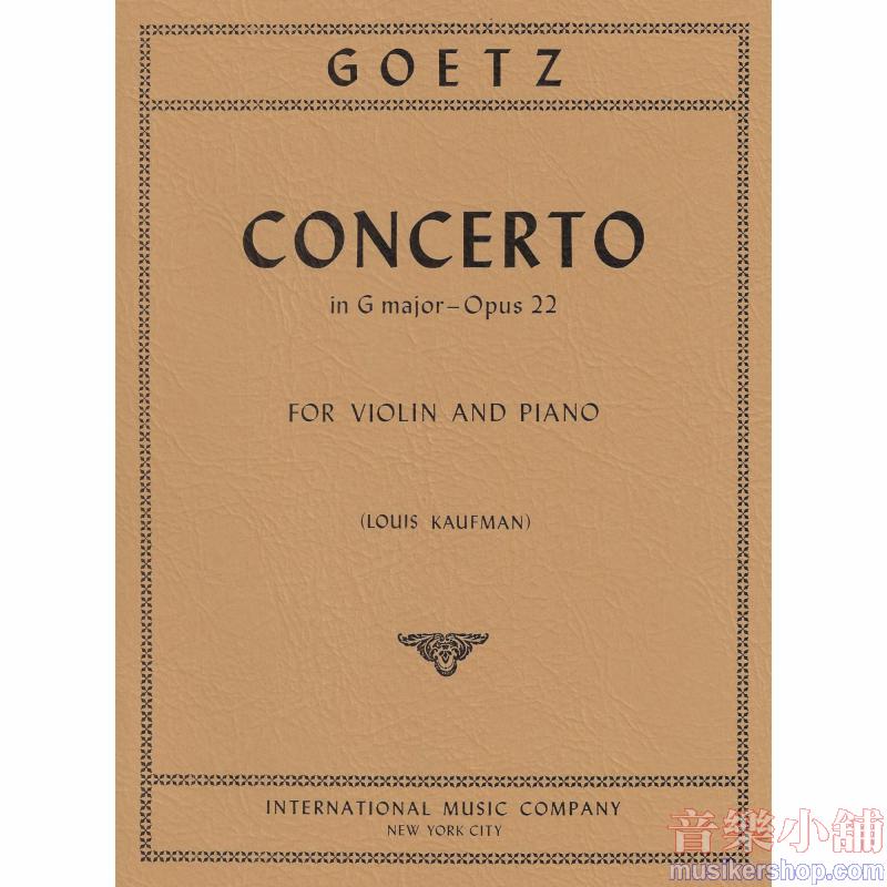 Concerto Sol Op. 22 (Kaufman)