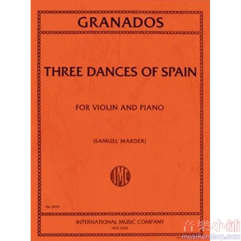 Three Dances Of Spain (Marder S.)