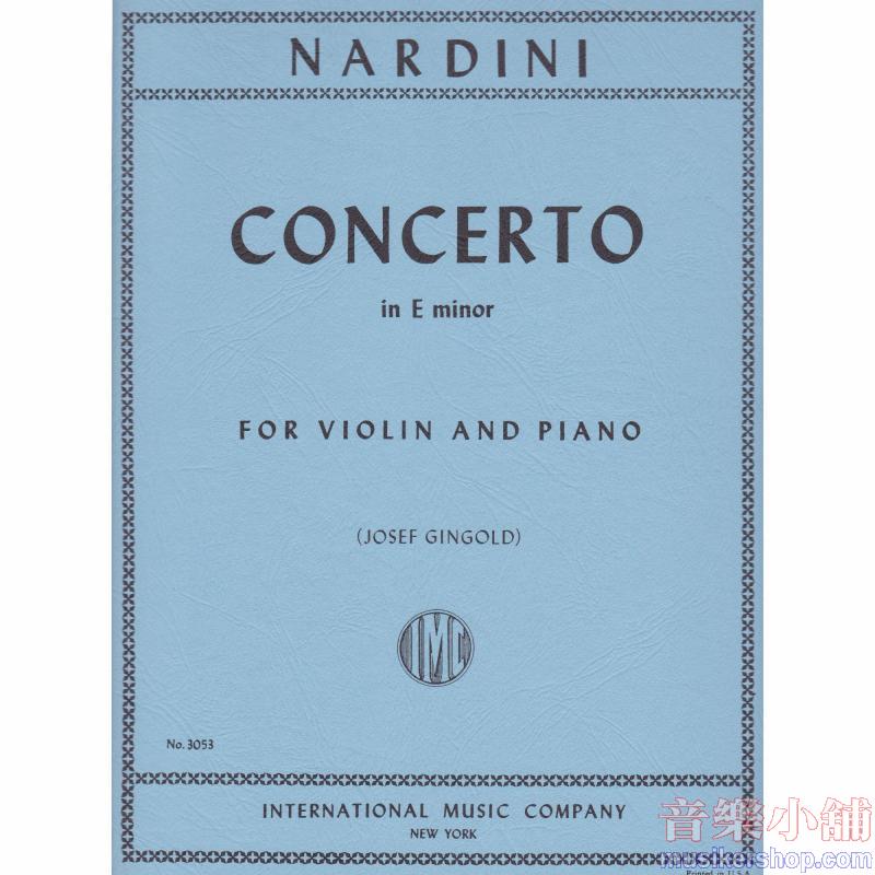 Concerto Mi M. (Gingold)