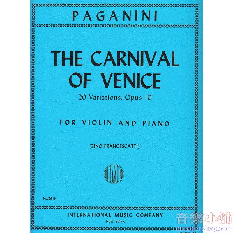 Carnevale Di Venezia Op. 10 (Francescatti)