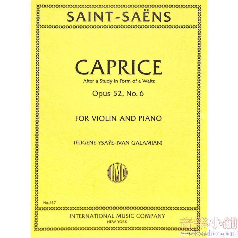 Capriccio Op. 52 N. 6 (Galamian/Ysaye)