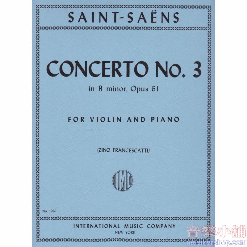 Concerto N. 3 Op. 61 (Francescatti)