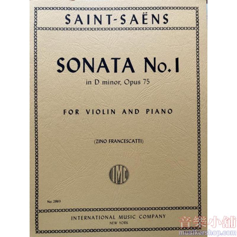 Saint-Saëns:Violin Sonata No.1 Op. 75 (Francescatti)