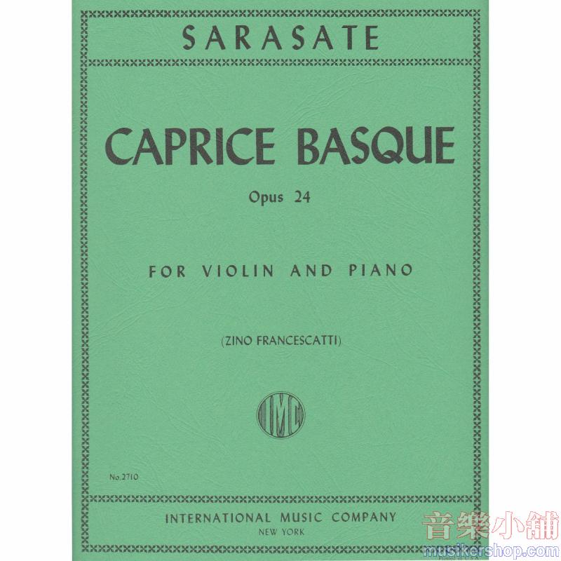 Capriccio Basco Op. 24 (Francescatti)