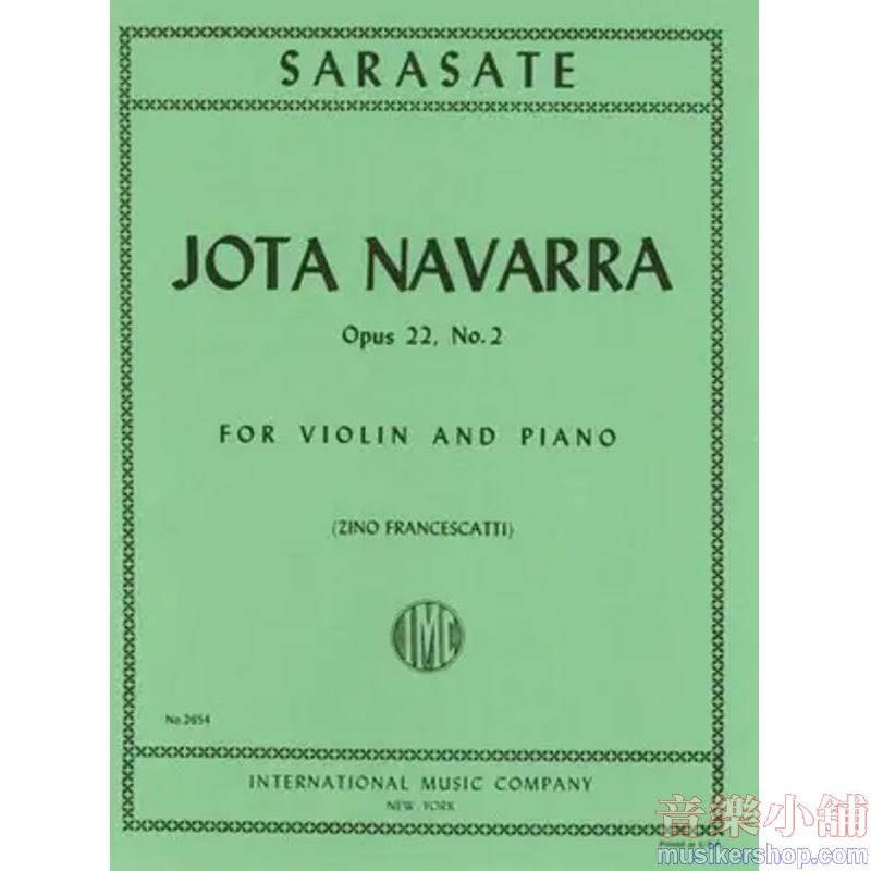Jota Navarra Op. 22 N. 2 (Francescatti)