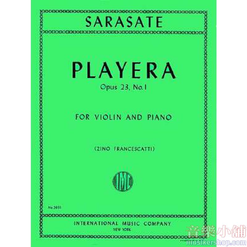 Playera Op. 23 N. 1 (Francescatti)