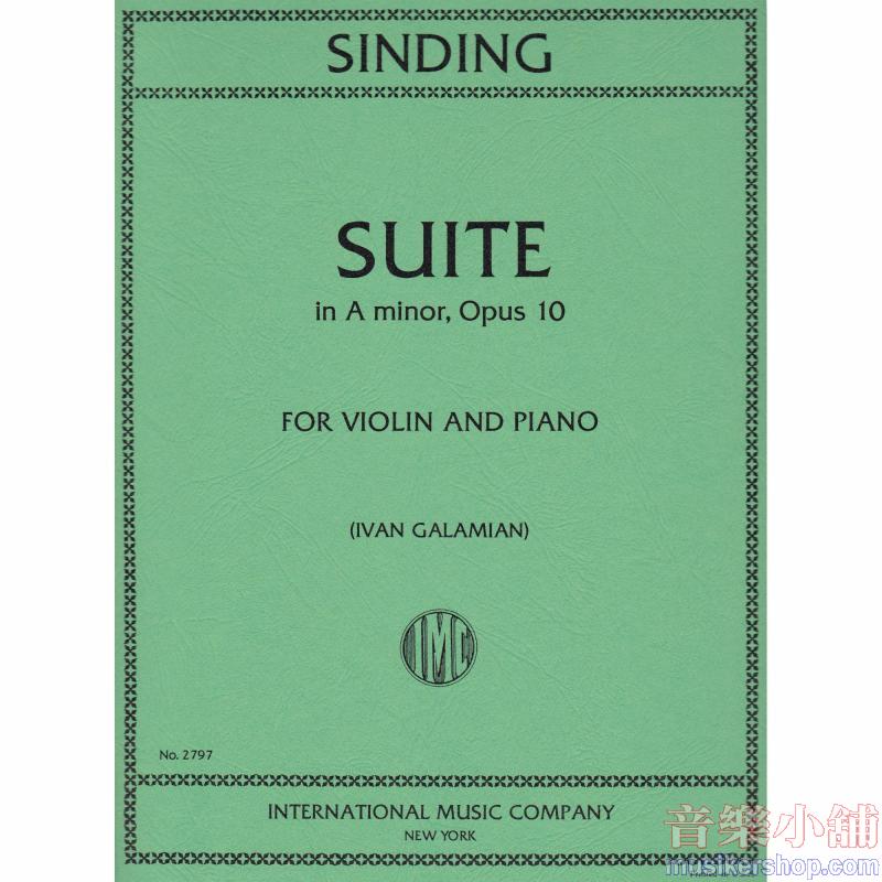 Suite A Minor Op.10