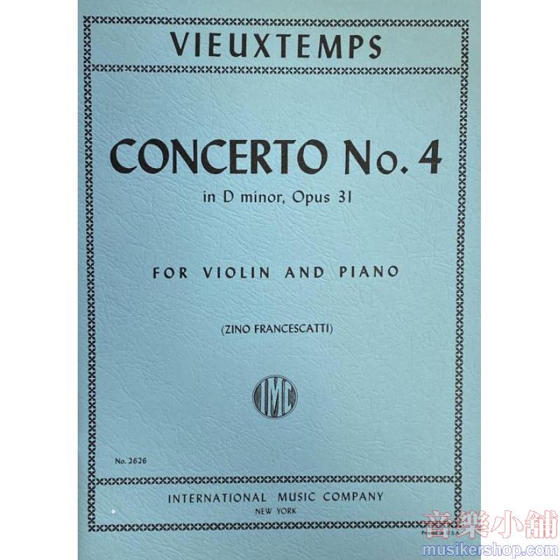 Concerto N. 4 Re M. Op. 31 (Francescatti)