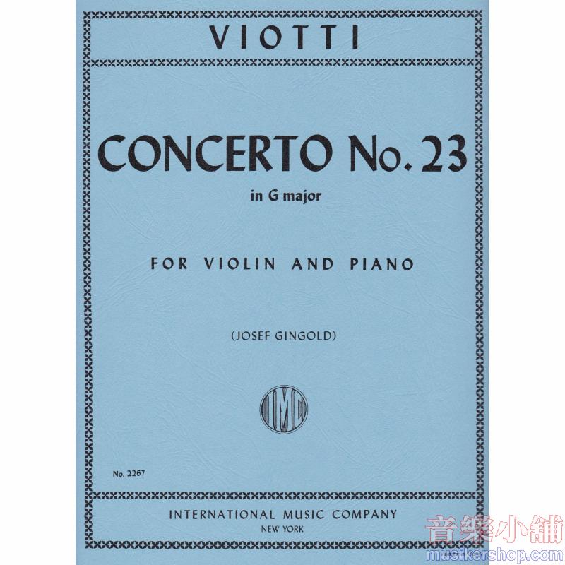 Concerto No. 23 in G Major