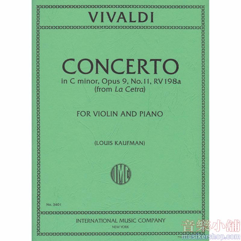 Violin Concerto C Minor Op.9/11 Rv198A