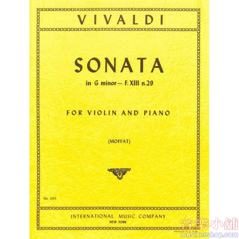 Sonata In G Minor - F.XIII n.29