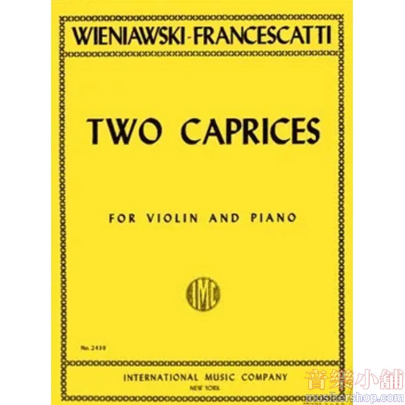 Capricci (2) (Francescatti)