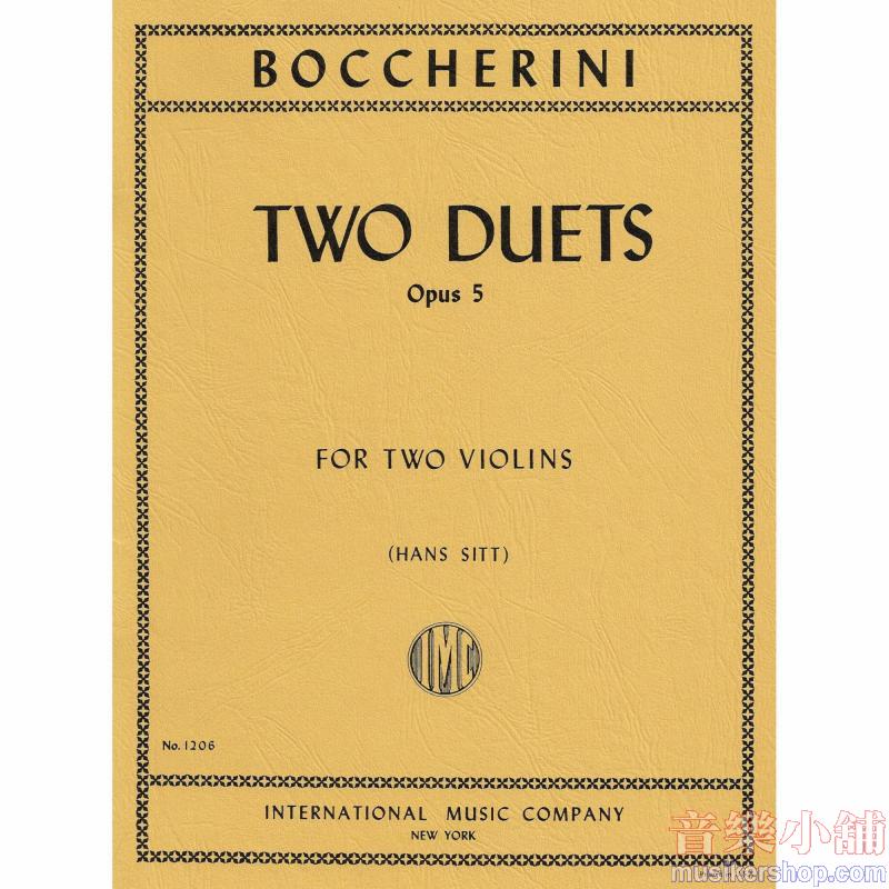 2 Duetti Op. 5 (Sitt)