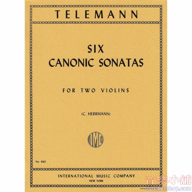 Six Canonic Sonatas