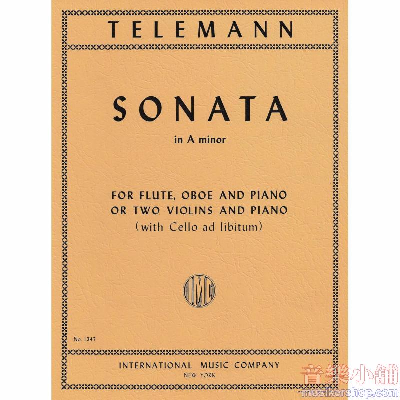 Telemann：Sonata La M. (Woehl/Lyman)