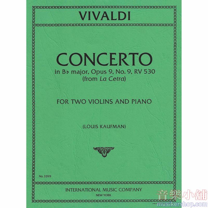 Vivaldi:Concerto B Flat Major Op.9/9 Rv530