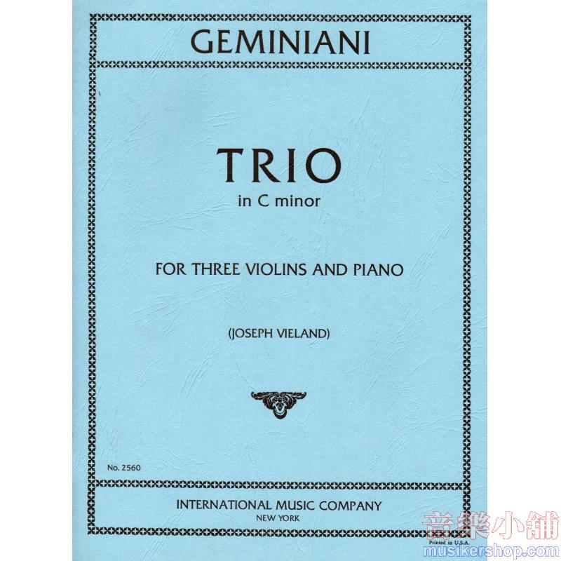 Geminiani：Trio Do Min.
