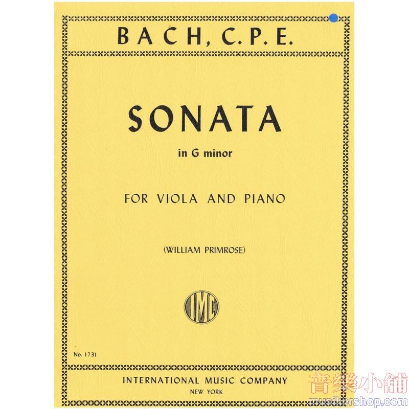Bach:Sonata Sol M. (Primrose)