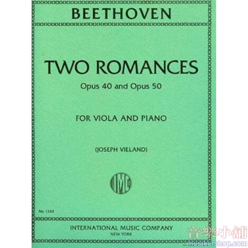 Beethoven:2 Romanze Op. 40 Op. 50 (Vieland)