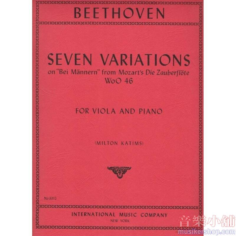 Beethoven:Variations (7) On Bei Mannern Flauto Magico