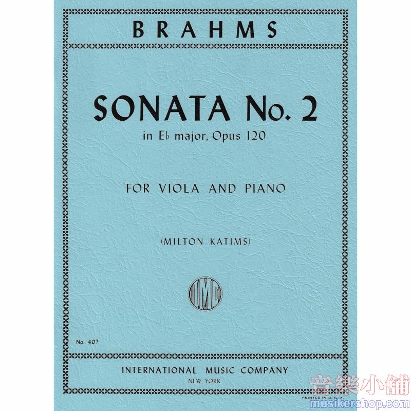 Brahms:Sonata Mi B Op.120 N. 2 (Davis)