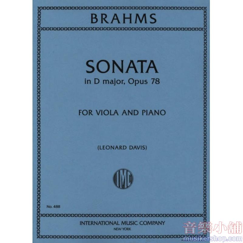 Brahms:Sonata Op. 78 (Davis)