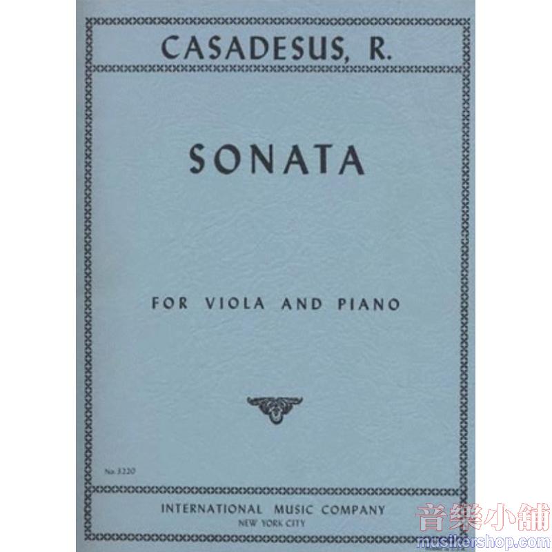 Casadesus：Sonata Op. 12