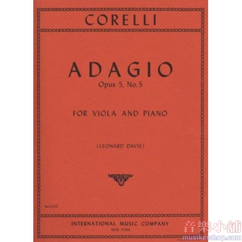 Corelli：Adagio Op. 5 N. 5 (Davis)