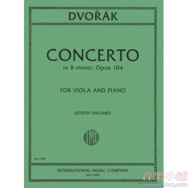Dvořák:Concerto Op.104 (Orig. Per Vc) (Vieland)