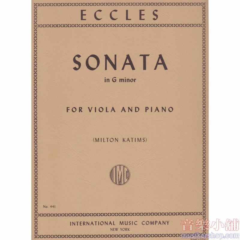 Eccles：Sonata Sol M. (Katims)