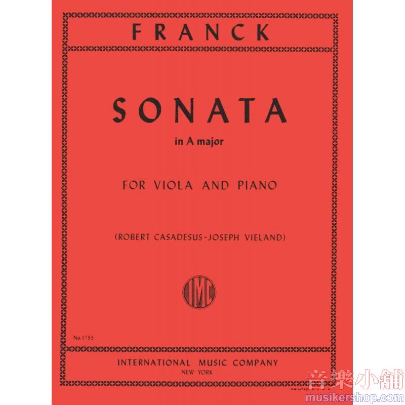 Franck:Sonata La (Vieland)