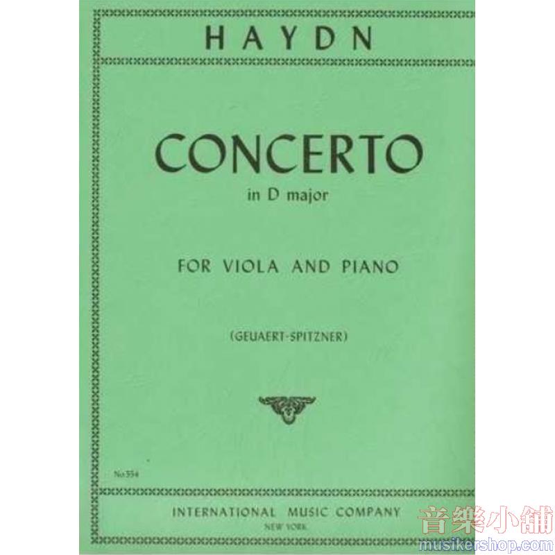 Haydn:Concerto In D