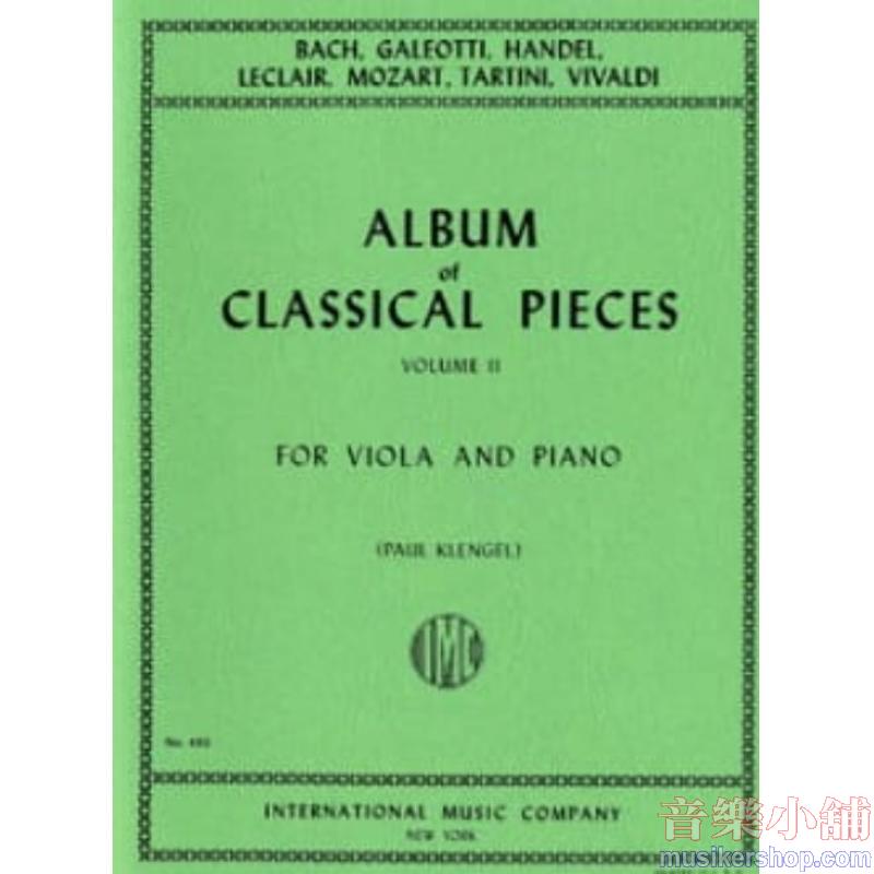 KLENGEL：Album of 24 Classical Pieces: Volume II