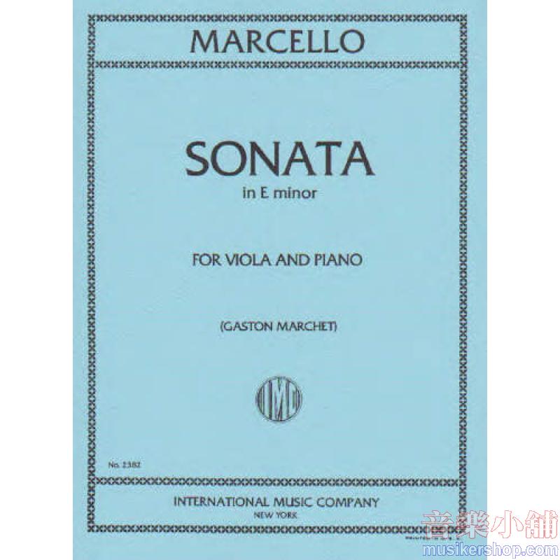 Marcello:Sonata Mi M. (Marchet)