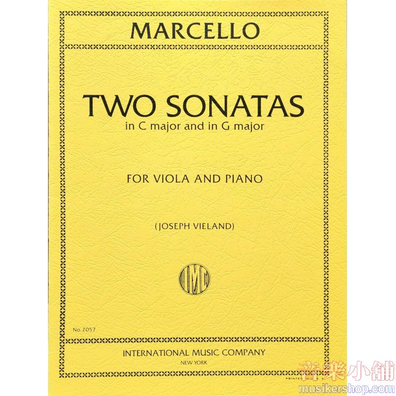 Marcello：2 Sonate (Sol Maggiore E Do Maggiore) (Vieland)