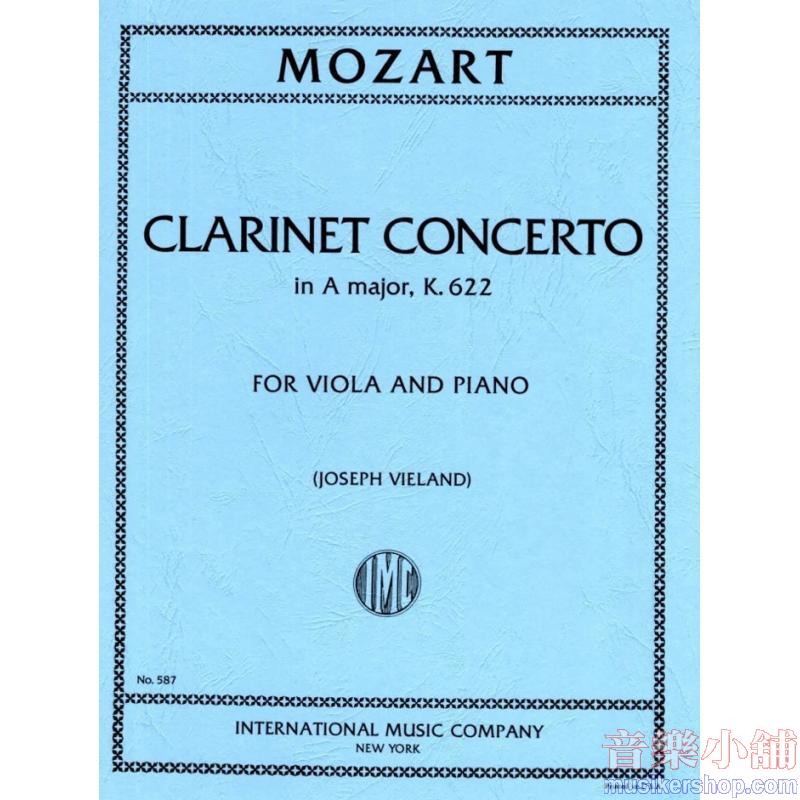 Mozart:Concerto In A K. 622