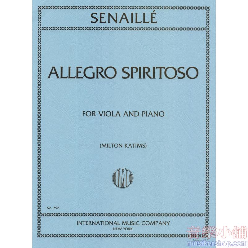 SENAILLÉ:Allegro Spiritoso (KATIMS)