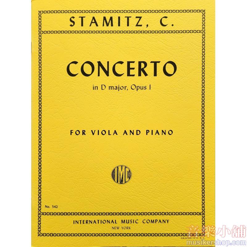 STAMITZ:Concerto in D major, Op. 1 (MEYER)